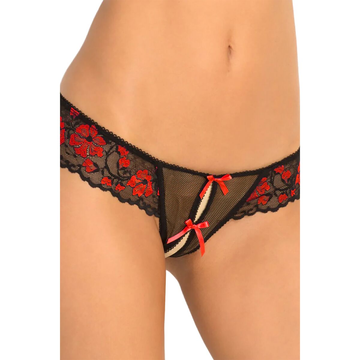Tanga René Rofé Roșu M/L, 5, roseregalo.com