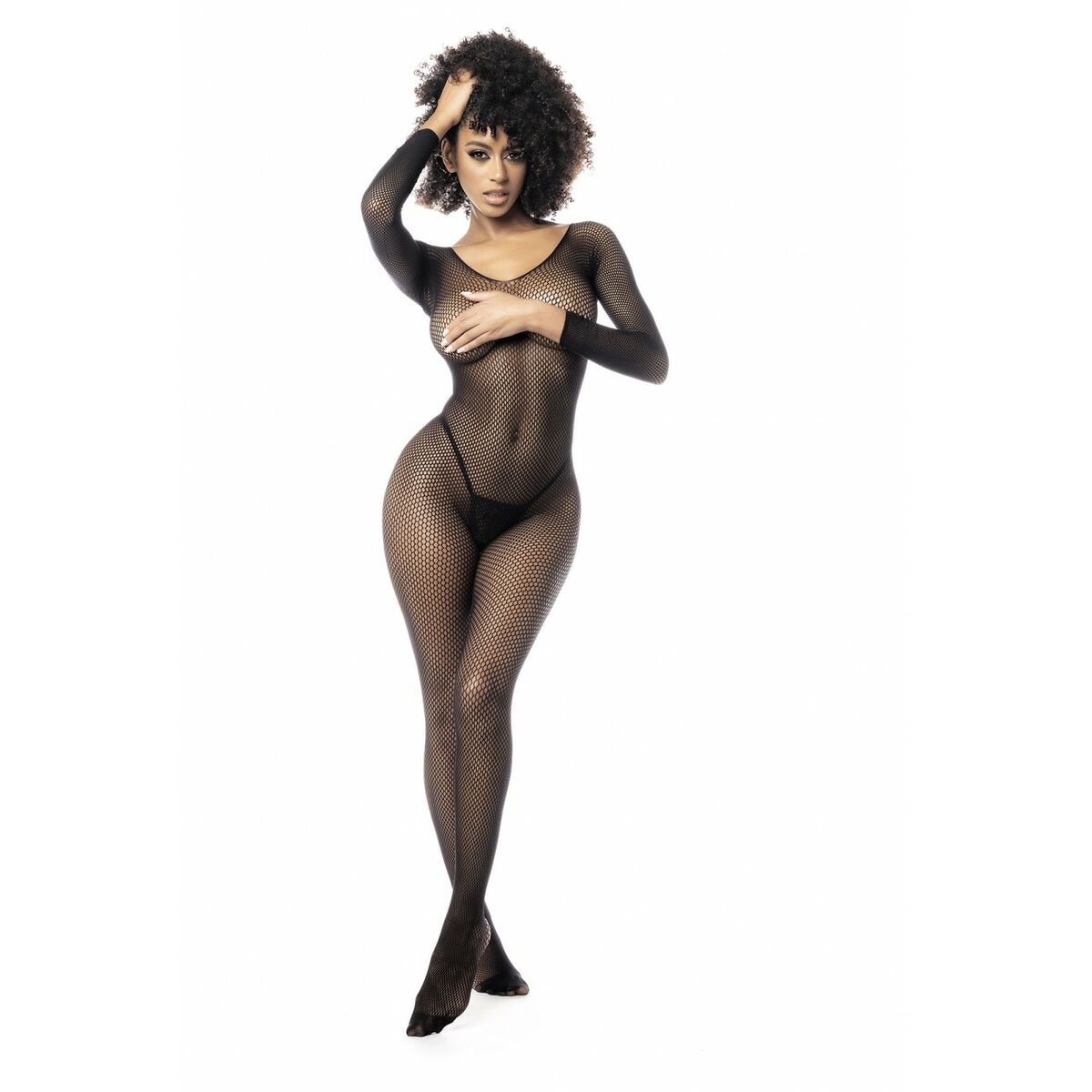 Compleu de lenjerie Mapalé Negru Mărime unică (Mărime unică), 3, roseregalo.com