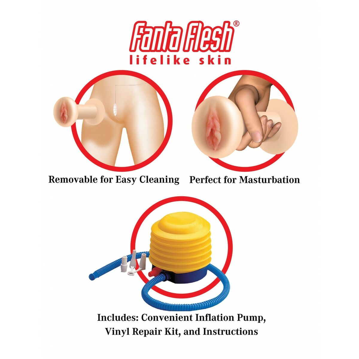 Păpușă gonflabilă B.J. Betty Nova Rico, 6, roseregalo.com