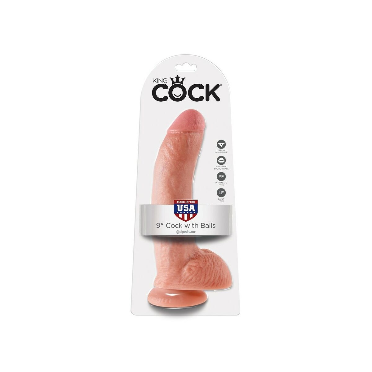 Dildo Pipedream - King Cock, 1, roseregalo.com