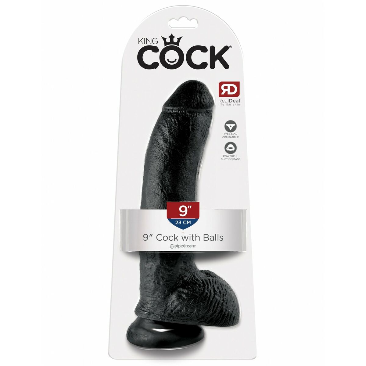 Dildo realist Pipedream King Cock PVC, 2, roseregalo.com
