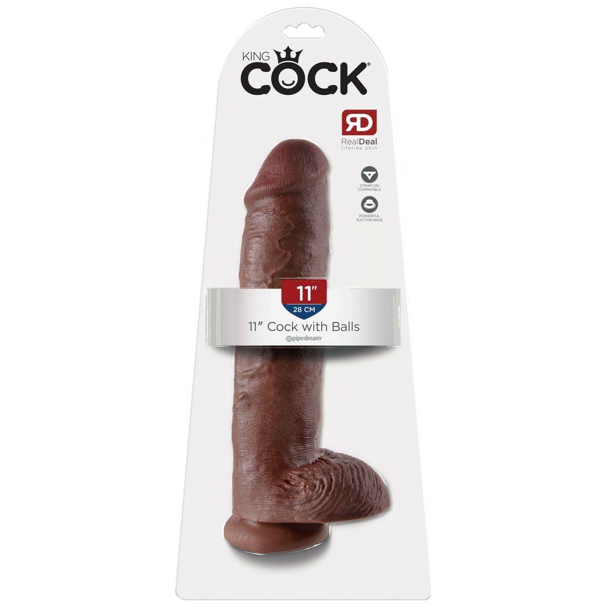 Dildo realist Pipedream King Cock PVC, 2, roseregalo.com