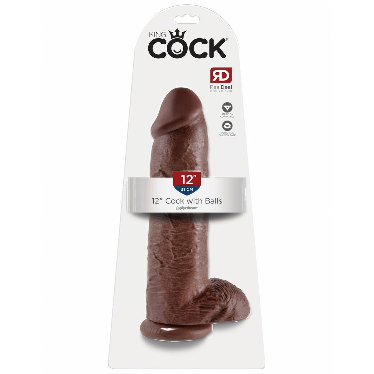 Dildo realist Pipedream King Cock PVC, 2, roseregalo.com