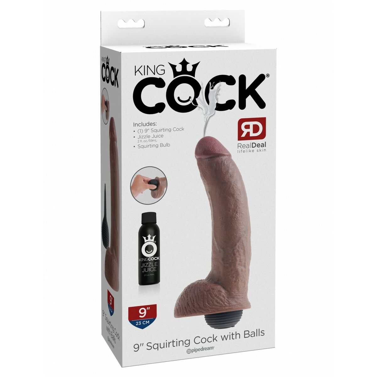 Dildo realist Pipedream King Cock PVC, 2, roseregalo.com