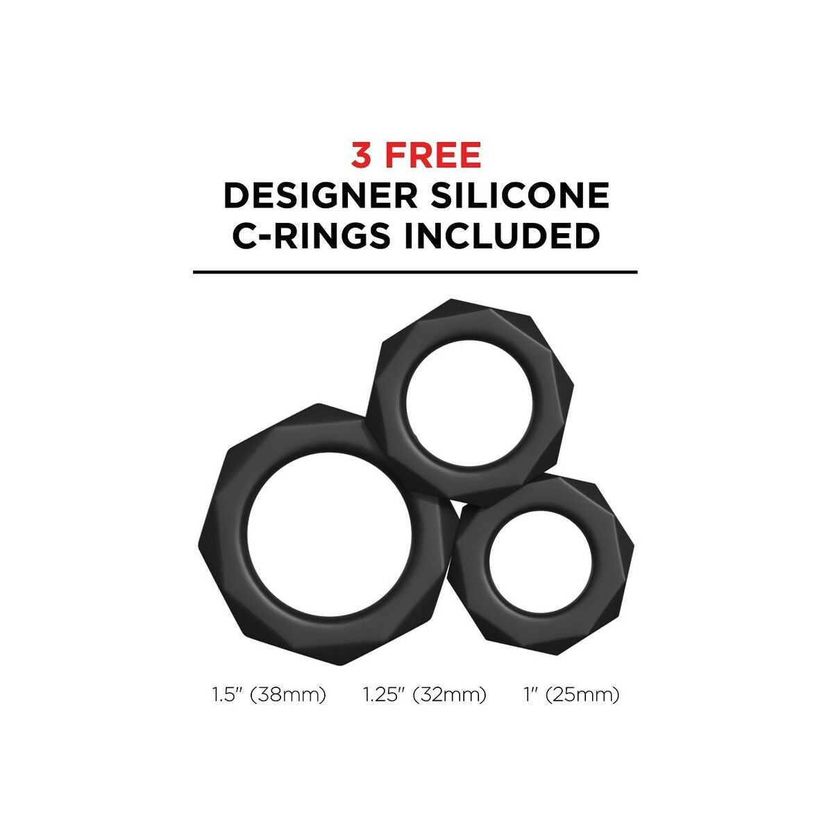 Rezistență Jack Ass Pipedream PDX Elite Negru, 2, roseregalo.com