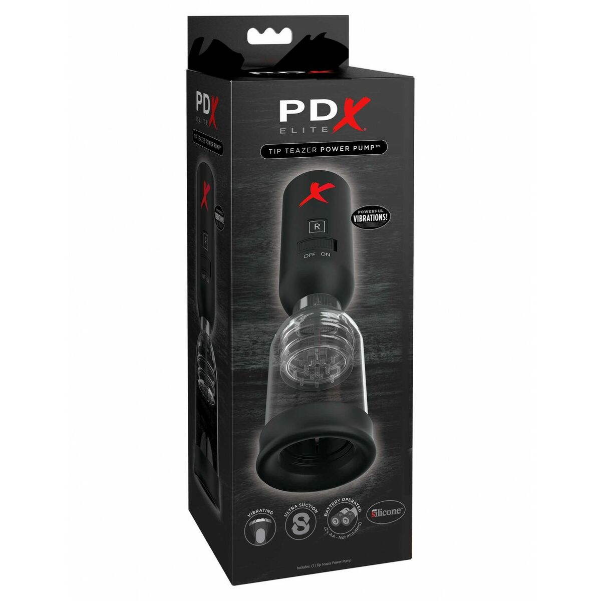 Pompă de Penis Pipedream Negru Transparent, 2, roseregalo.com