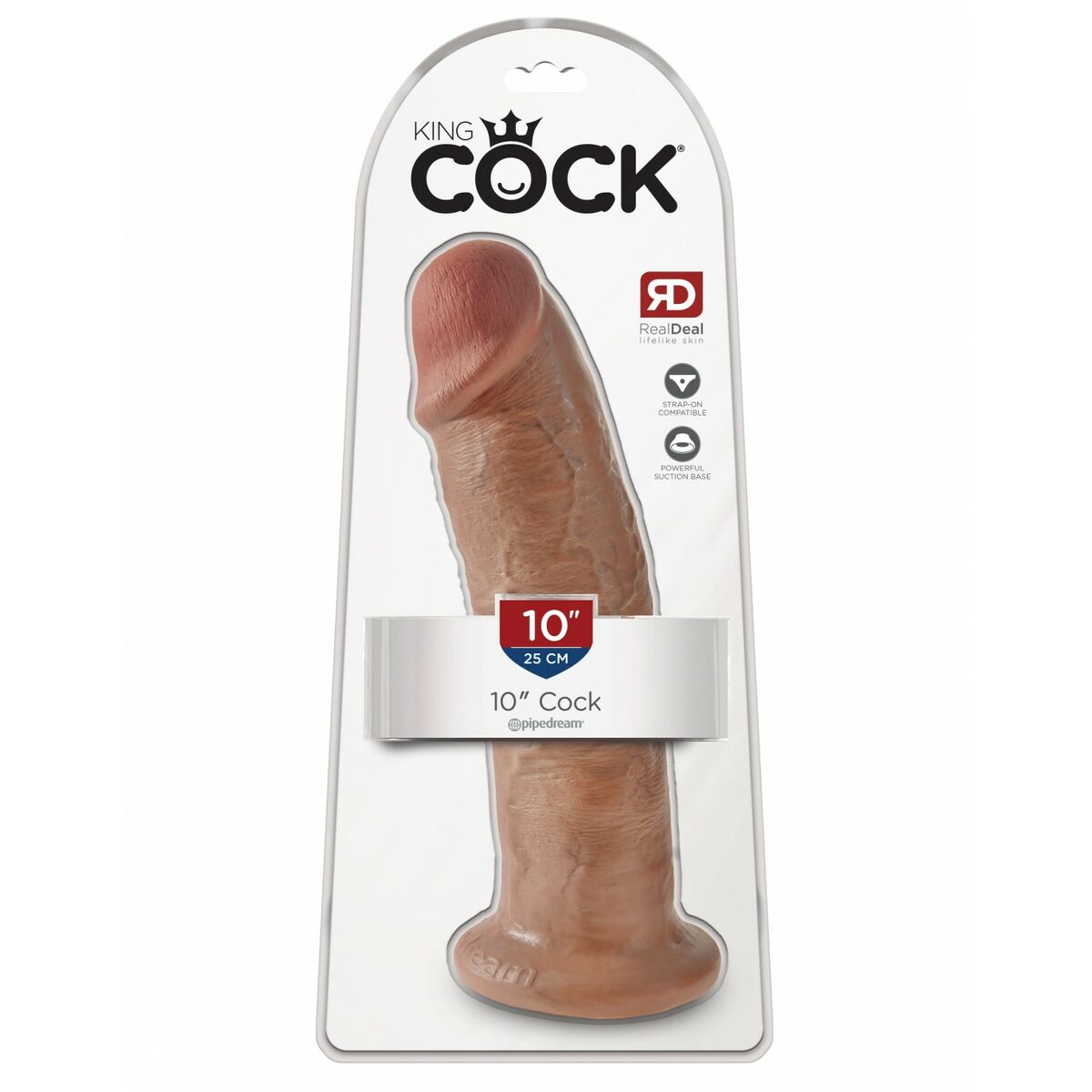 Dildo realist Pipedream King Cock PVC, 2, roseregalo.com