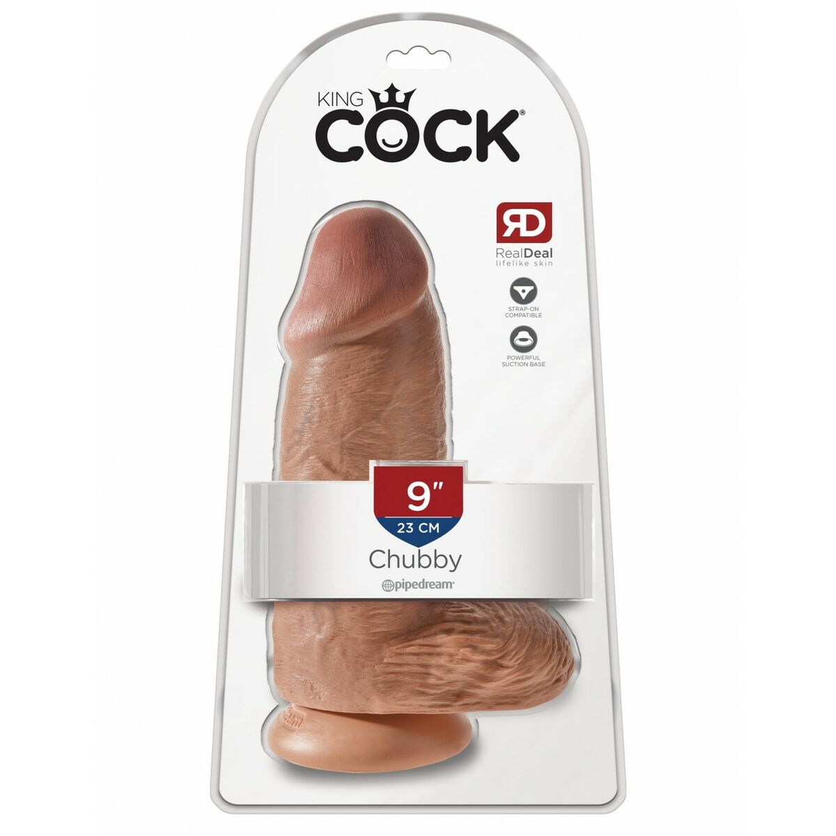 Dildo realist Pipedream King Cock PVC Ø 7,6 cm, 2, roseregalo.com
