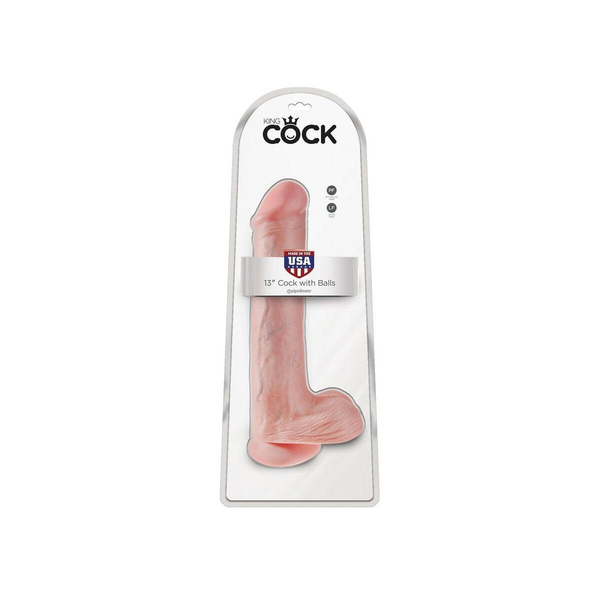 Dildo realist Pipedream King Cock PVC, 1, roseregalo.com