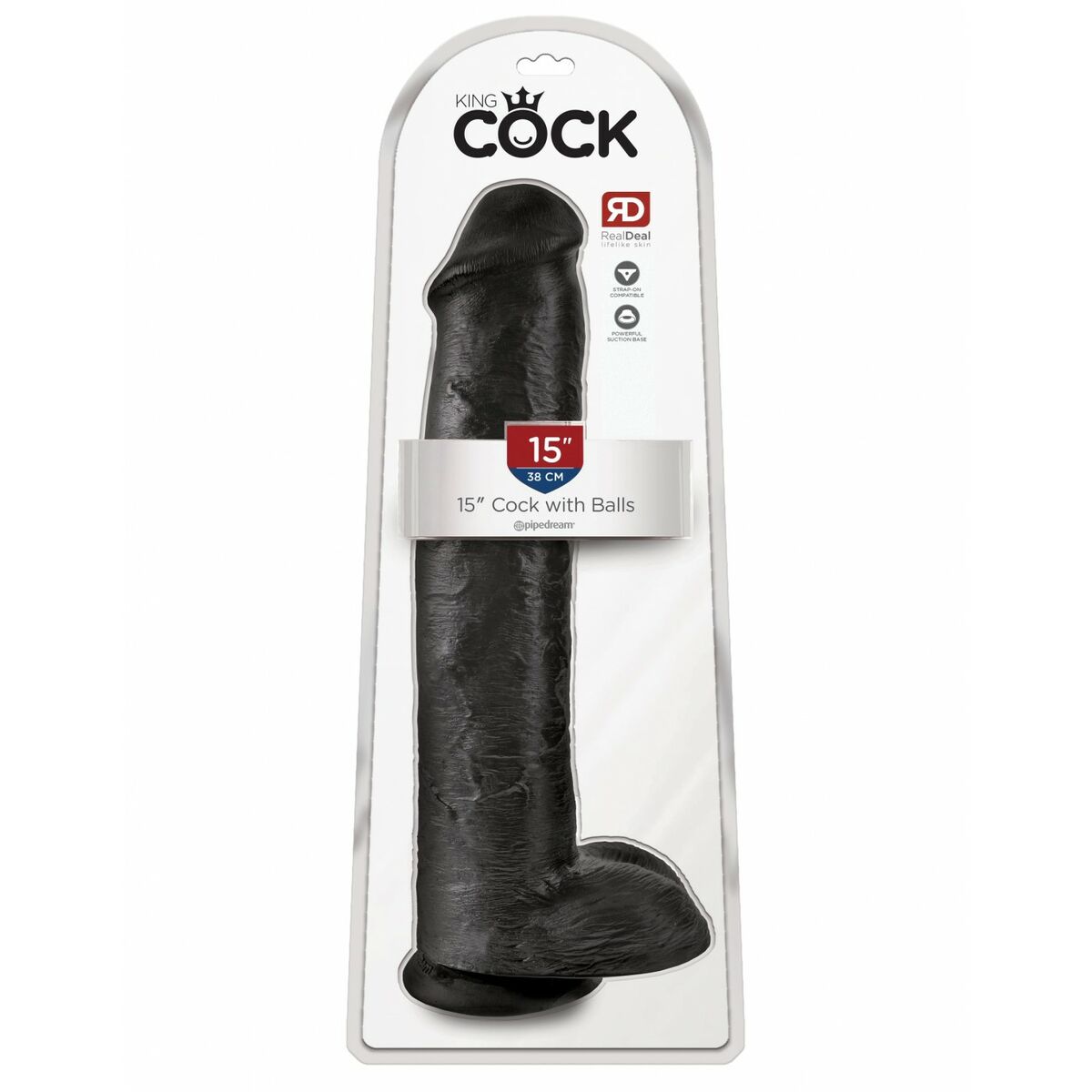 Dildo realist Pipedream King Cock PVC, 2, roseregalo.com