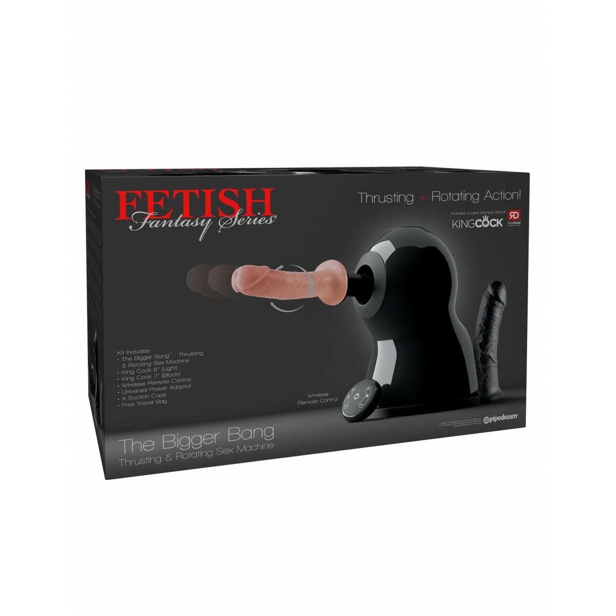 Dildo realist Pipedream Negru, 2, roseregalo.com