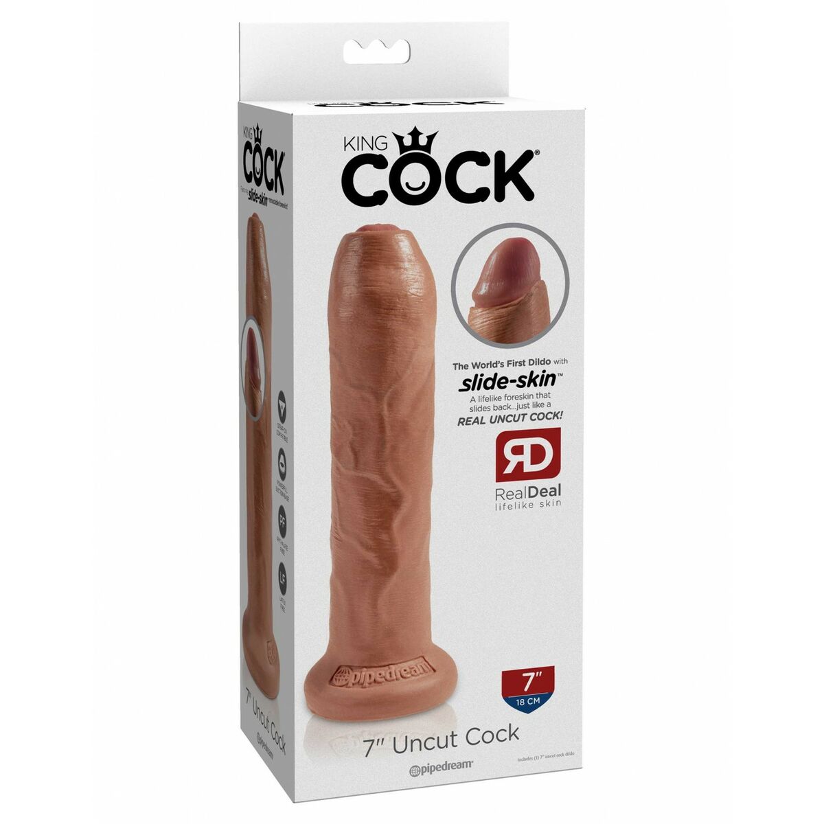Dildo realist Pipedream - King Cock, 2, roseregalo.com