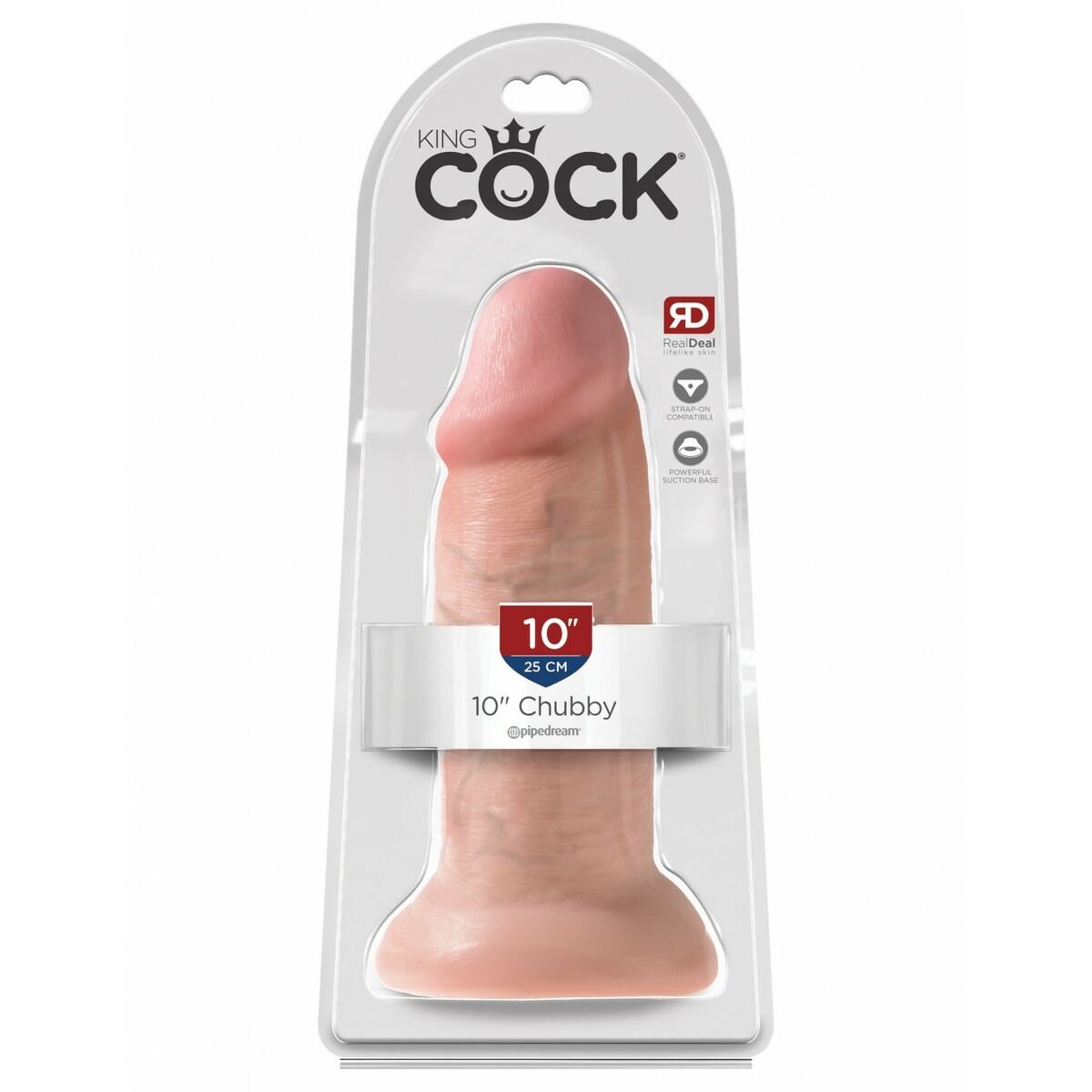 Dildo realist Pipedream King Cock PVC, 2, roseregalo.com