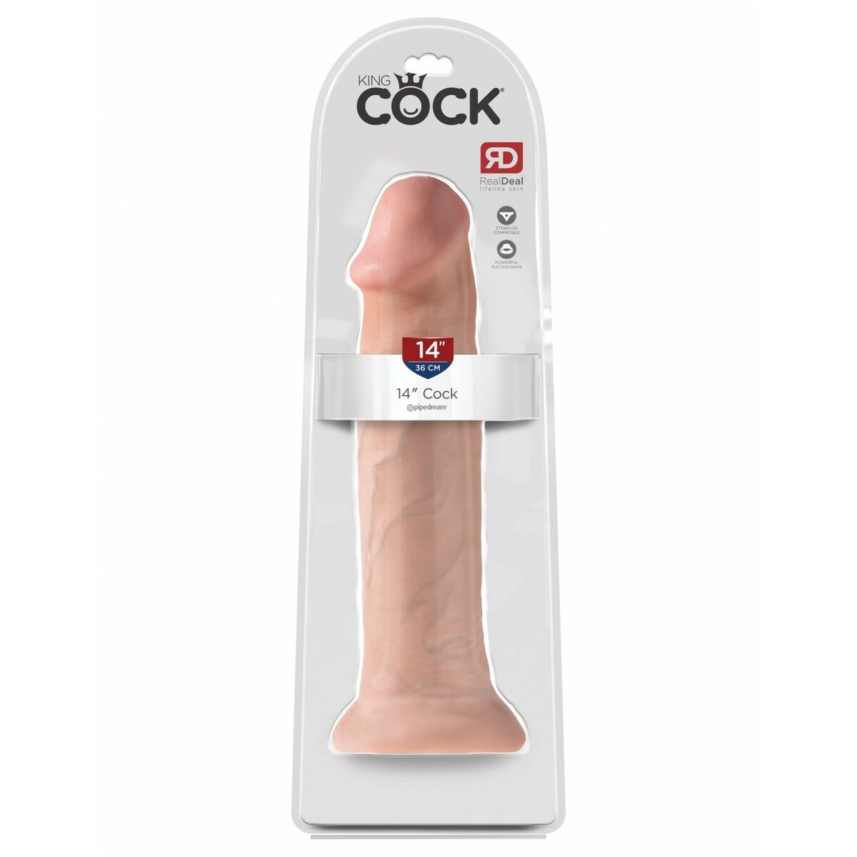 Dildo realist Pipedream King Cock PVC, 2, roseregalo.com