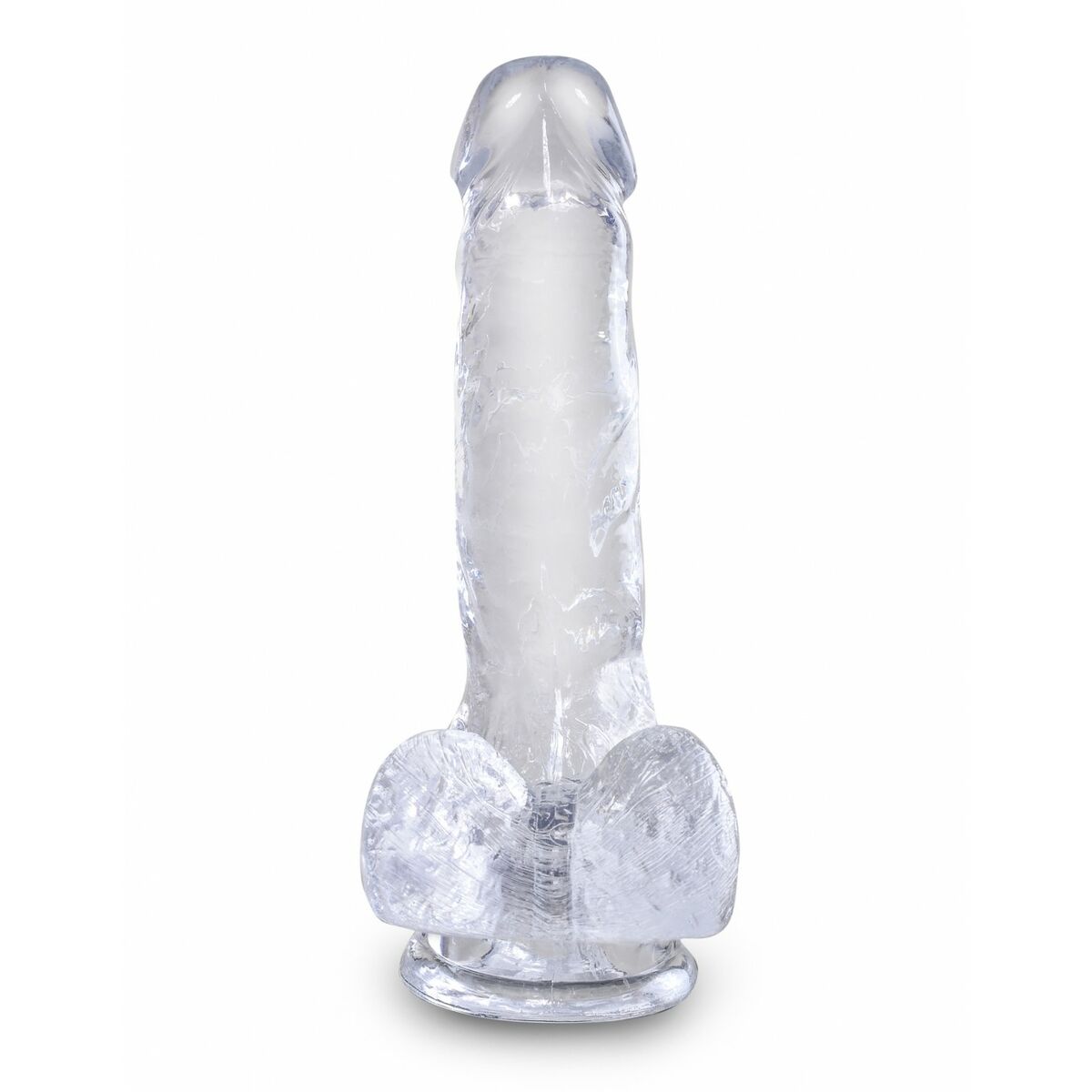 Dildo realist Pipedream - King Cock Transparent, 3, roseregalo.com