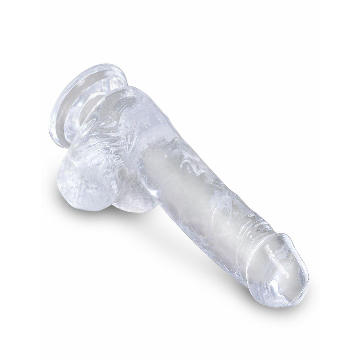 Dildo realist Pipedream - King Cock Transparent, 4, roseregalo.com