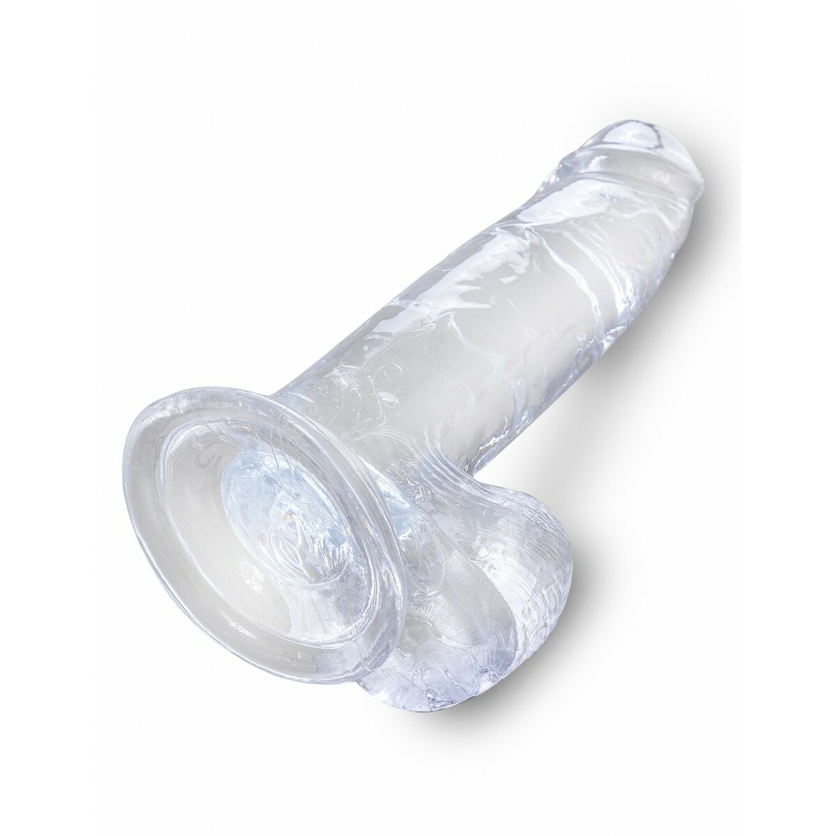 Dildo Pipedream King Cock Clear, 5, roseregalo.com