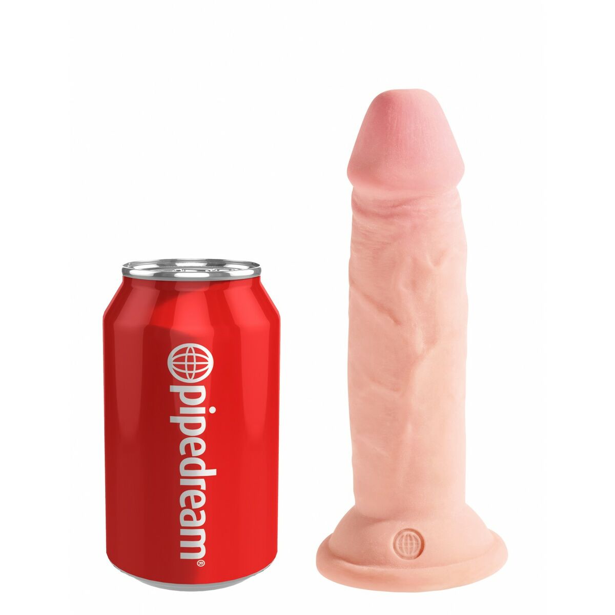 Dildo Pipedream King Cock Plus Natural, 4, roseregalo.com