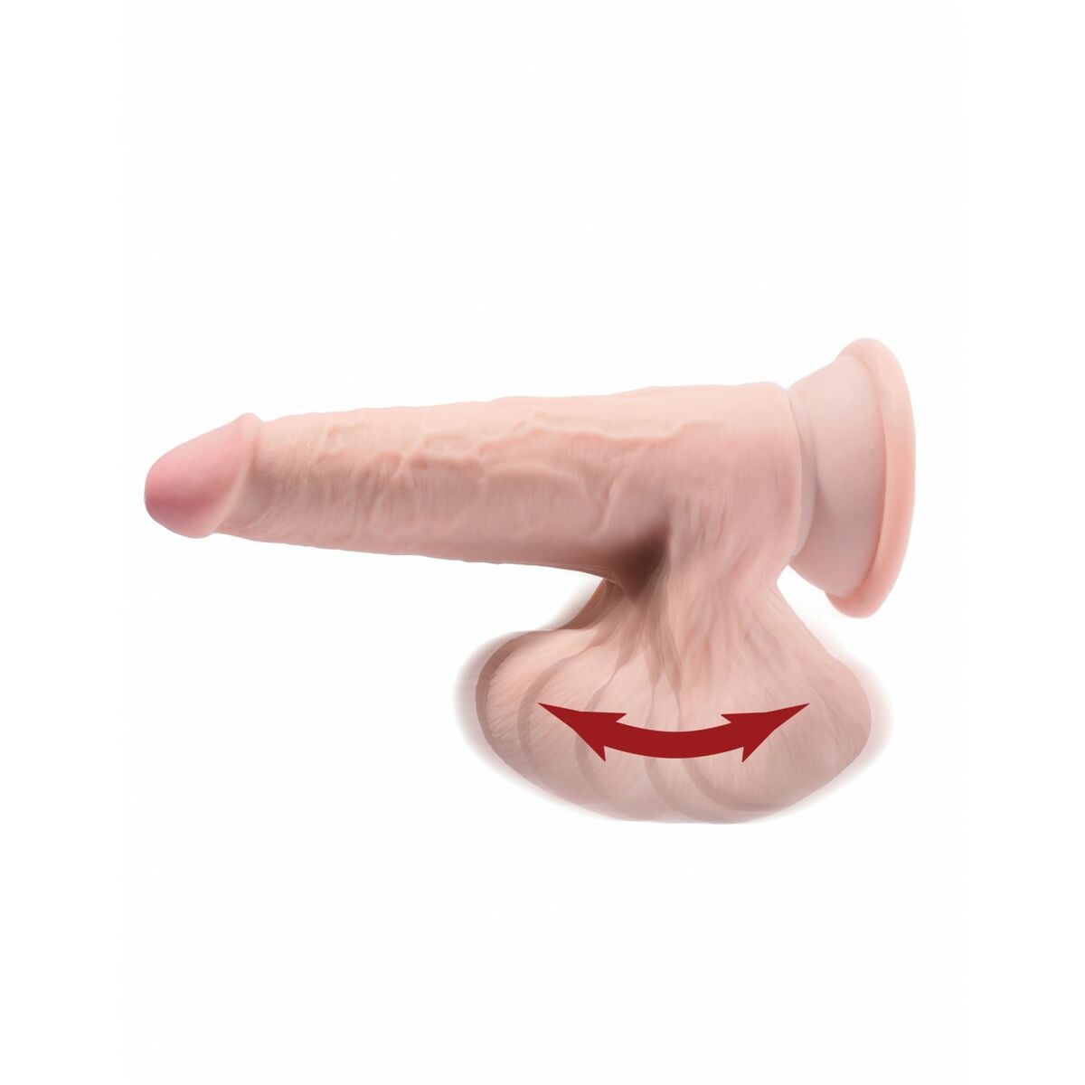 Dildo realist Pipedream - King Cock Natural, 6, roseregalo.com