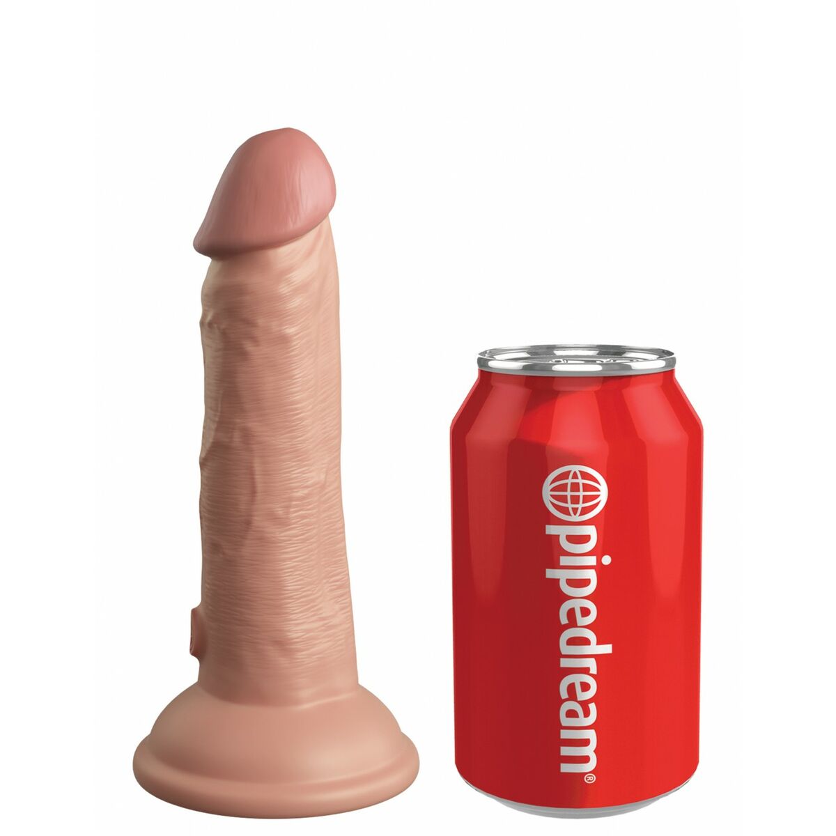 Dildo realist Pipedream - King Cock Silicon (15 cm), 6, roseregalo.com