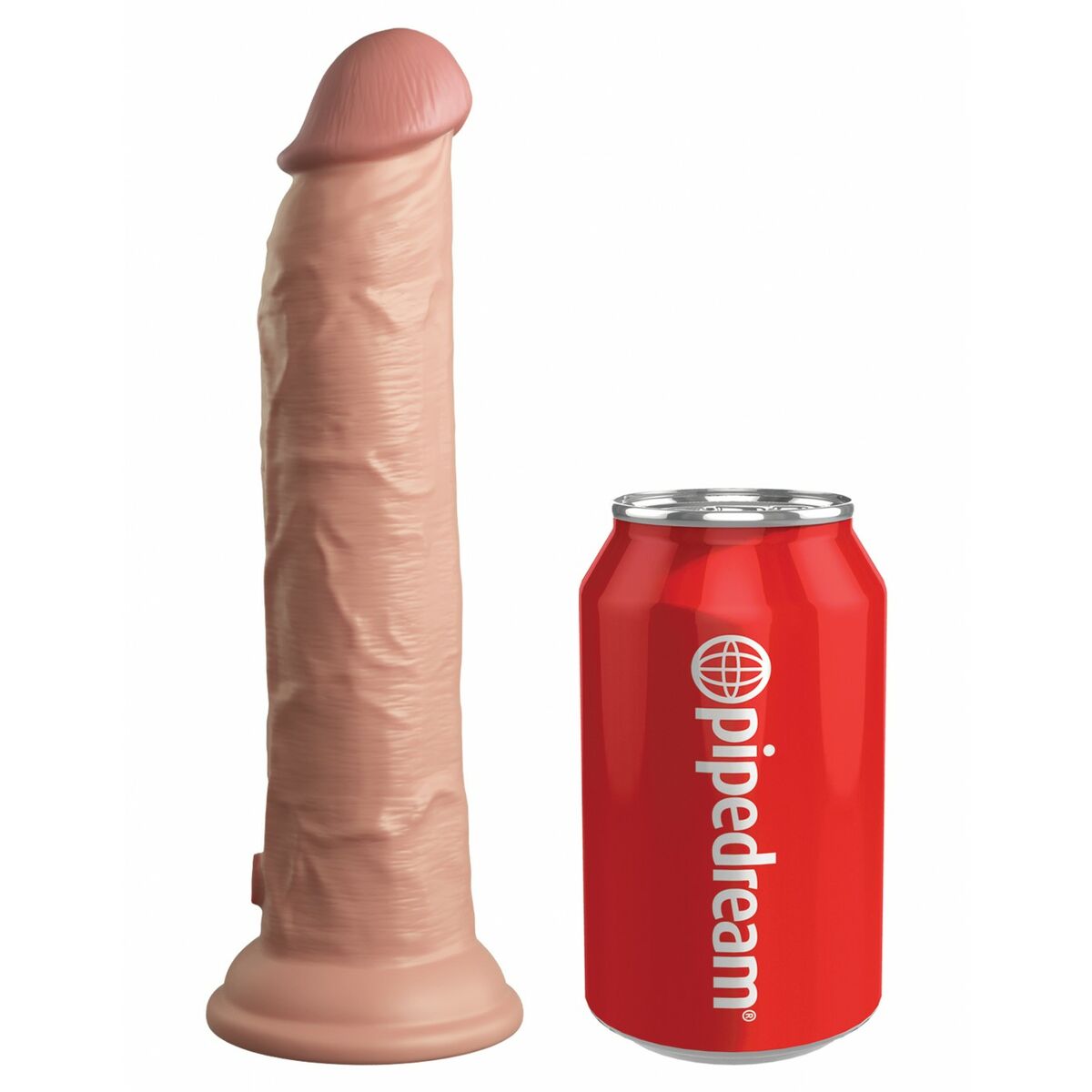 Dildo realist Pipedream - King Cock Silicon (23,5 cm), 6, roseregalo.com