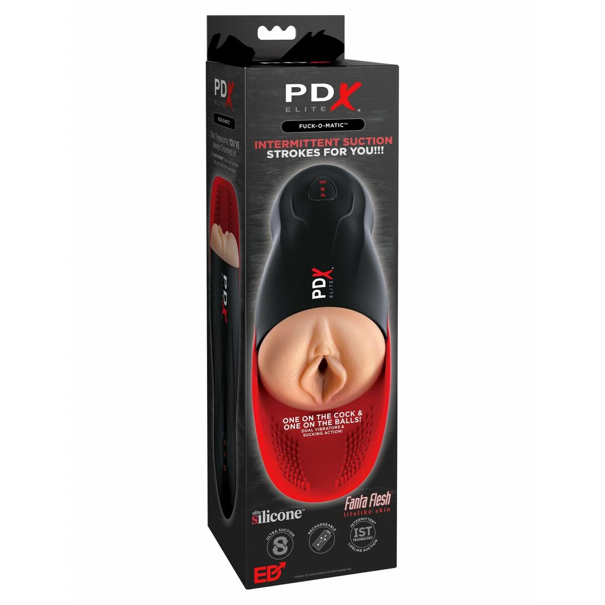 Masturbator Pipedream Negru, 2, roseregalo.com