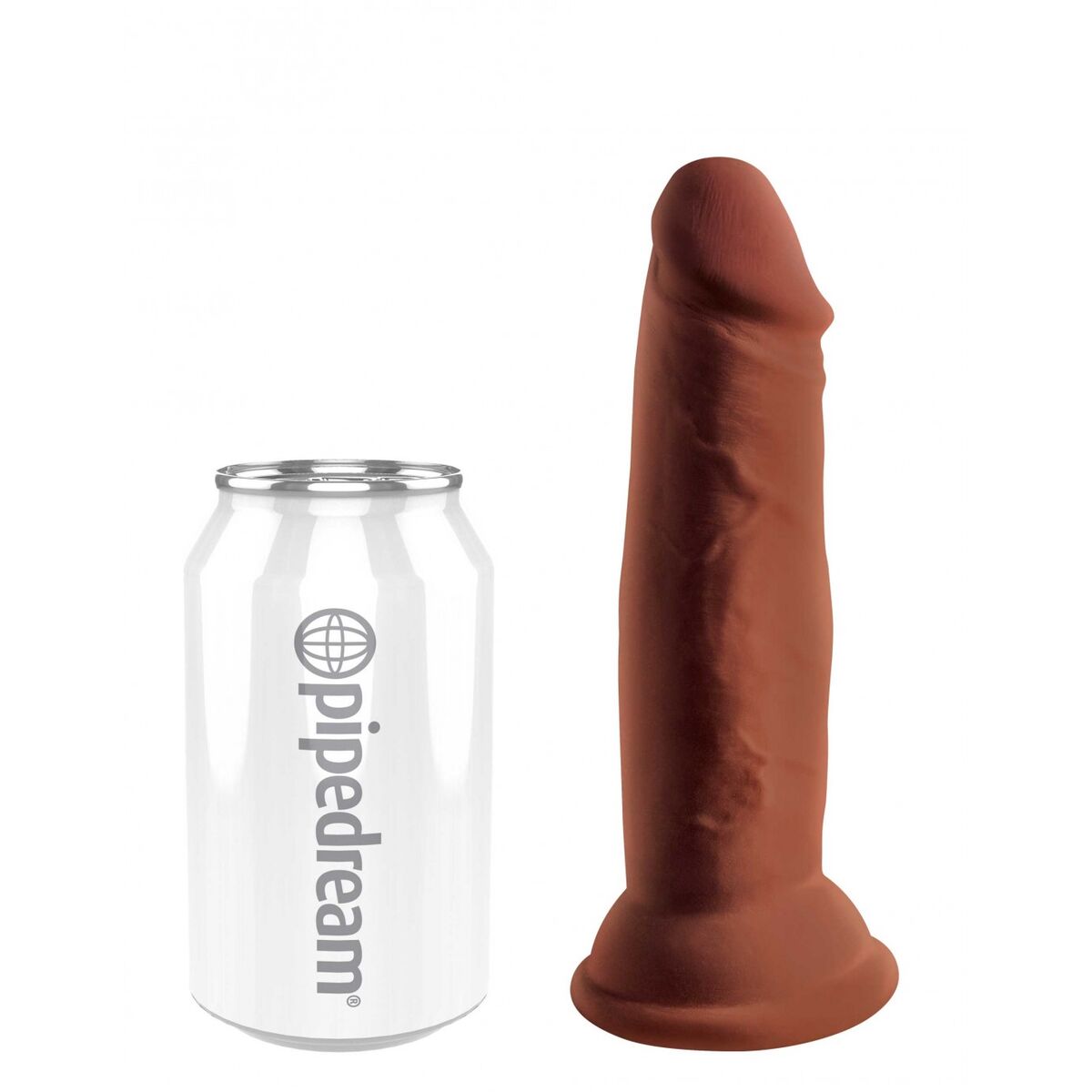 Dildo realist Pipedream - King Cock TPE Ø 4,3 cm (15,2 cm), 3, roseregalo.com