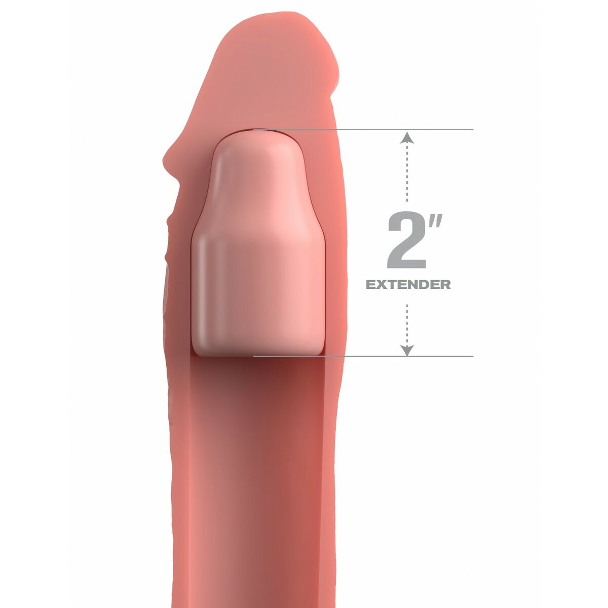 Protecţie pentru penis Pipedream 8 Natural, 3, roseregalo.com