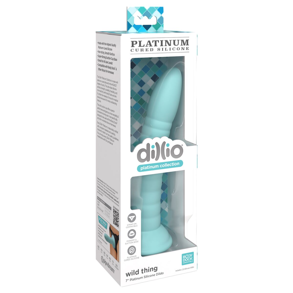 Dildo Pipedream Dillio Platinum Verde, 5, roseregalo.com