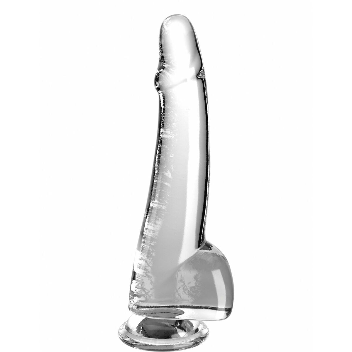 Dildo realist Pipedream - King Cock Transparent, 1, roseregalo.com
