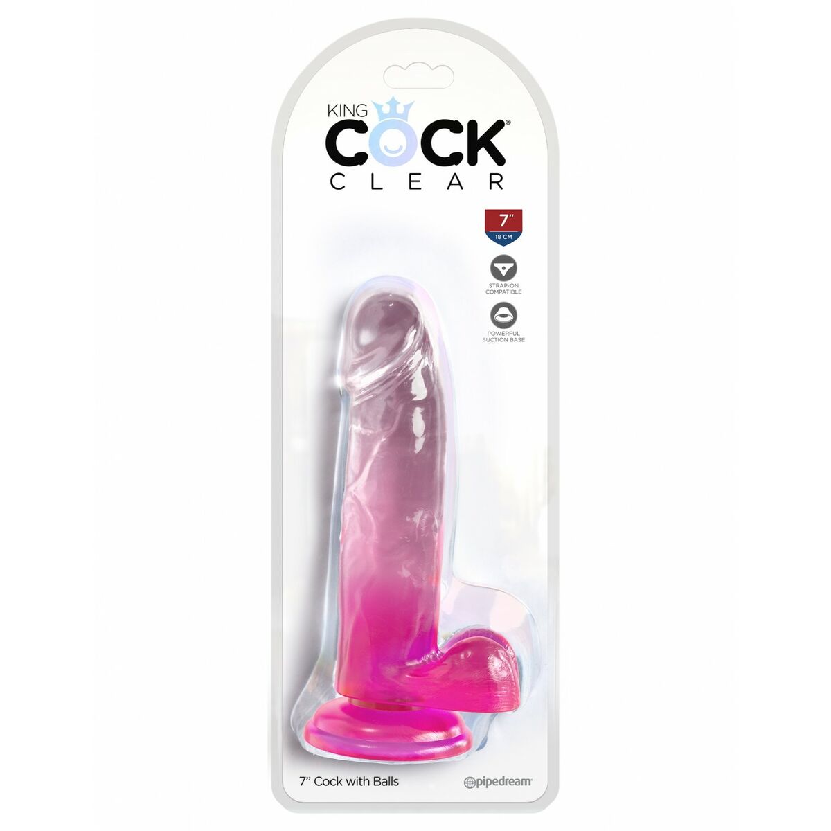 Dildo realist Pipedream - King Cock Roz, 2, roseregalo.com