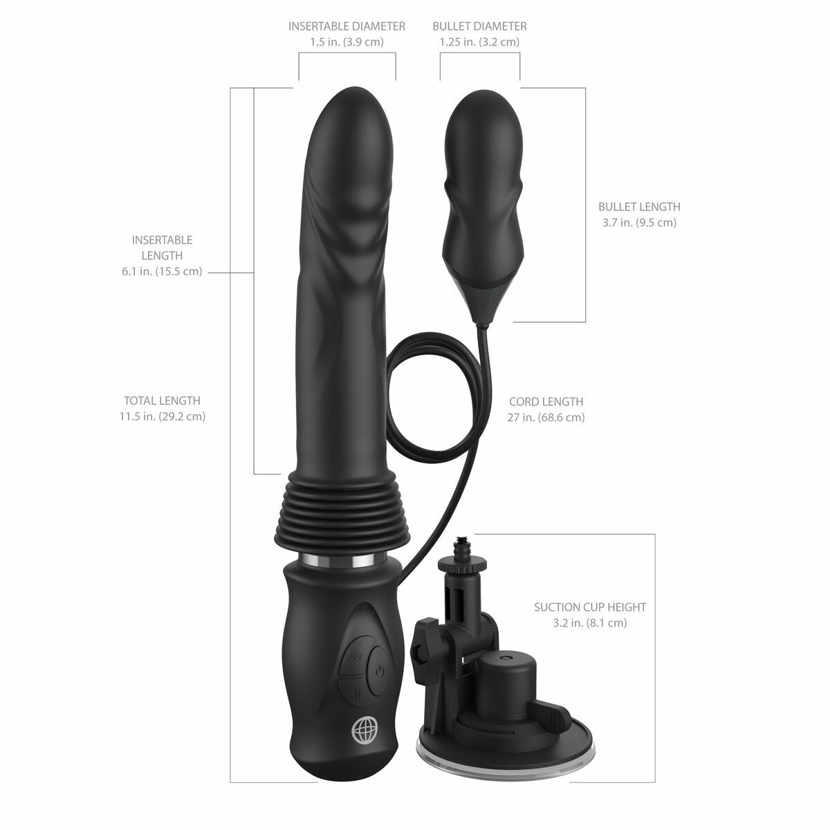 Vibrator zona G Pipedream, 6, roseregalo.com