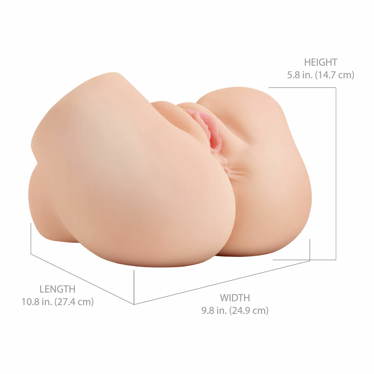 Rezistență Jack Ass Pipedream PDX Elite Carne, 5, roseregalo.com