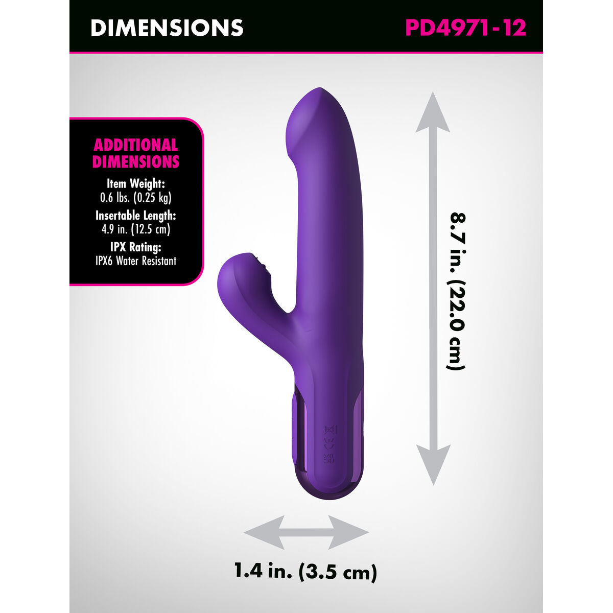 Vibrator zona G Pipedream Fantasy for her Mov, 7, roseregalo.com