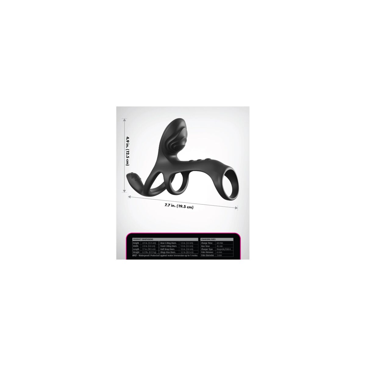 Pachet Inel Penis Pipedream Fantasy C-Ringz, 7, roseregalo.com