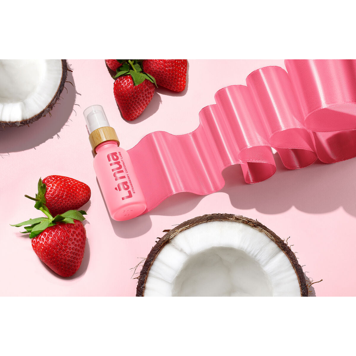 Lubrifiant Lá Nua Cocos Căpșună 100 ml, 2, roseregalo.com