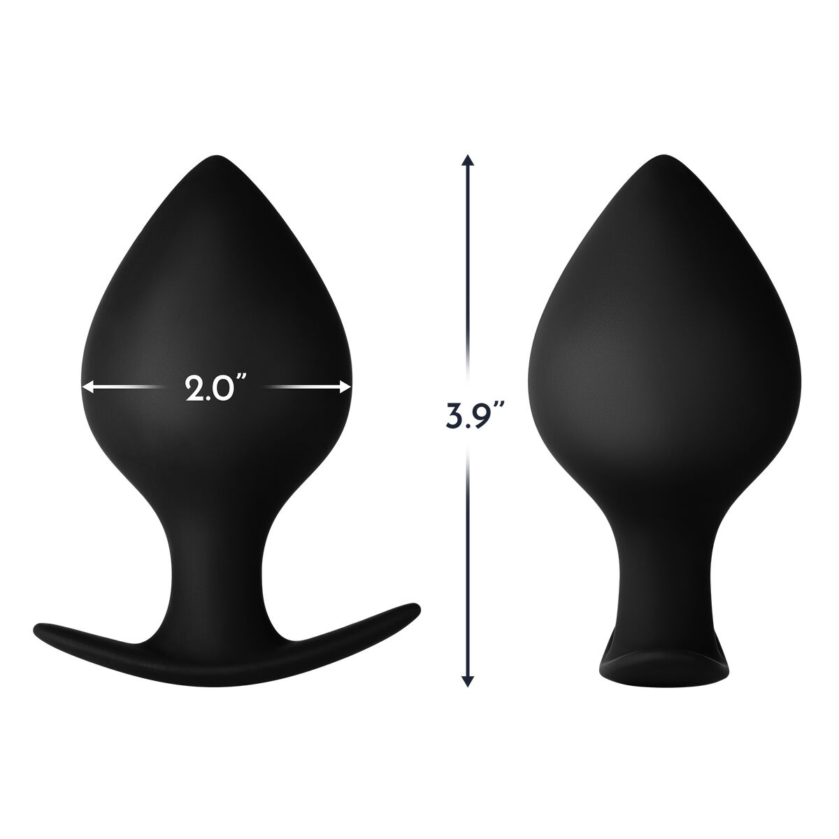 Plug Anal Forto Negru, 4, roseregalo.com