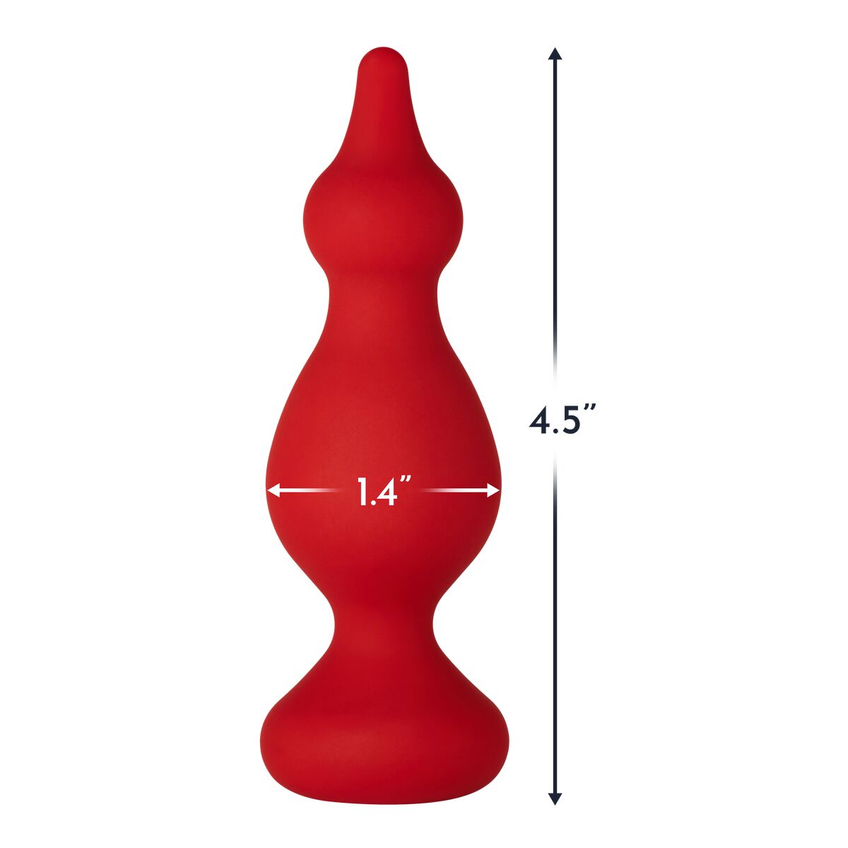 Plug Anal Forto Roșu, 3, roseregalo.com