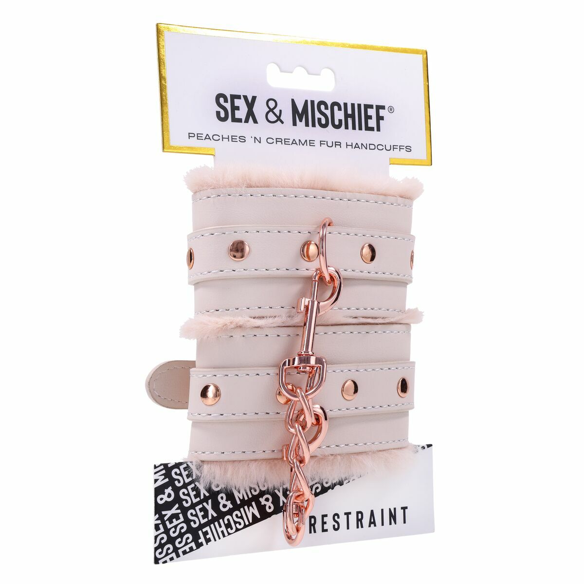 Cătușe Sportsheets Peaches 'n CreaMe Alb, 4, roseregalo.com