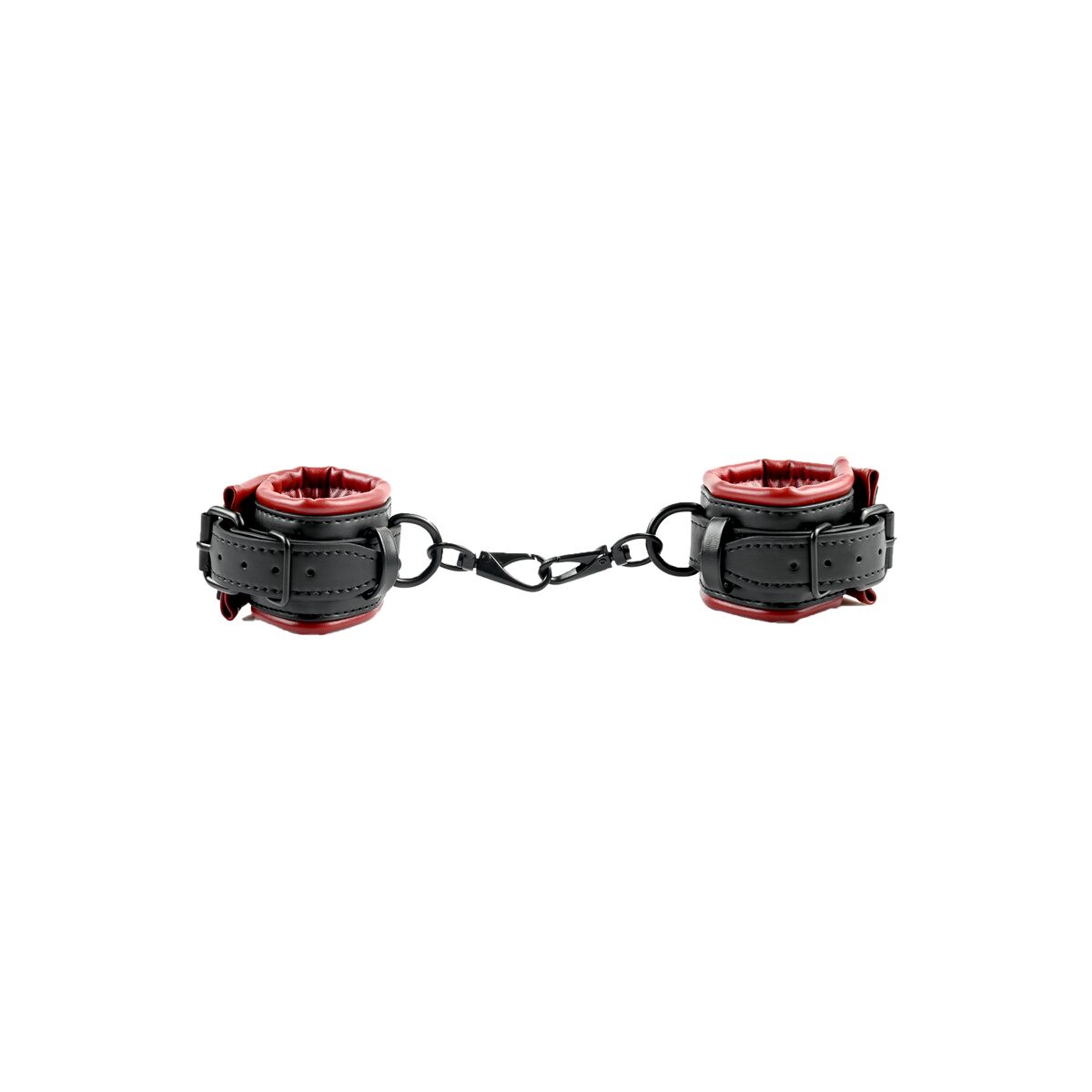 Cătușe pentru Glezne Spread the Love Bar Sportsheets Saffron Spreader Bar &amp; Cuff Set Negru Vegan Reglabil, 7, roseregalo.com