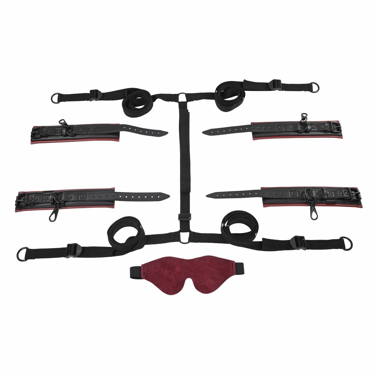 Kit Bondaj Frânghii Reglabile Sportsheets, 8, roseregalo.com