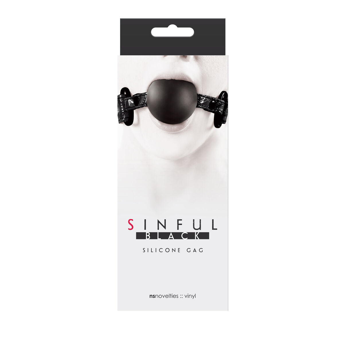 Căluș cu Bilă NS Novelties Sinful, 2, roseregalo.com