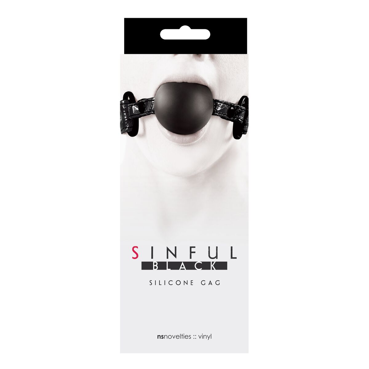Căluș cu Bilă NS Novelties Sinful, 4, roseregalo.com