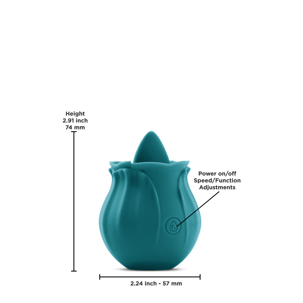 Dispozitiv de Masaj NS Novelties Inya Verde, 3, roseregalo.com