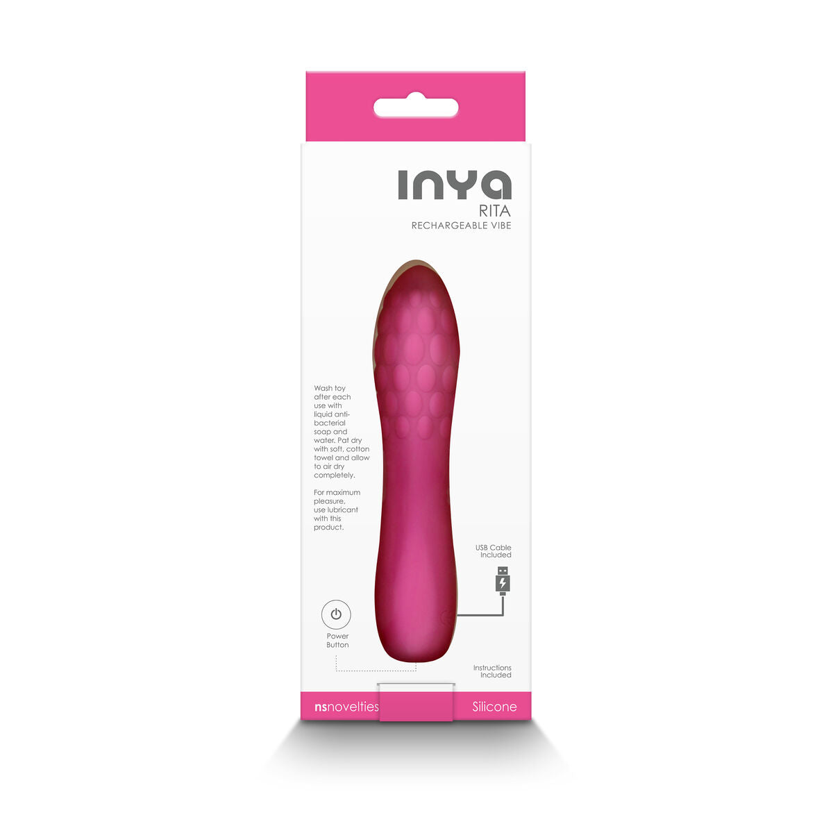 Vibrator Bullet NS Novelties Inya Roz, 3, roseregalo.com