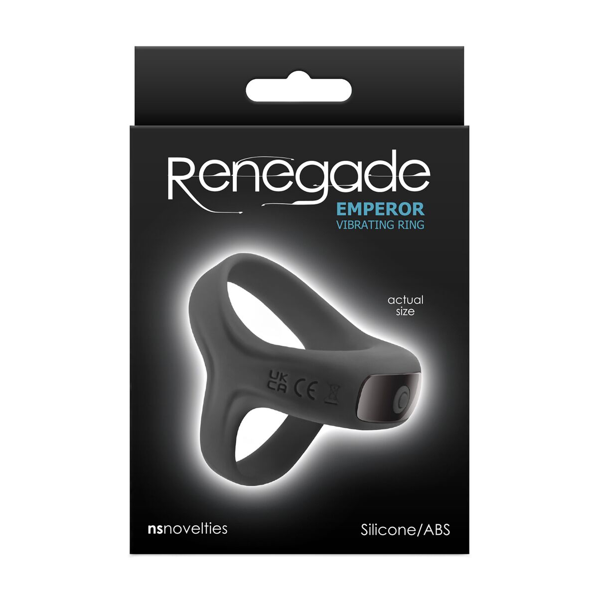 Pachet Inel Penis NS Novelties Renegade Negru, 8, roseregalo.com