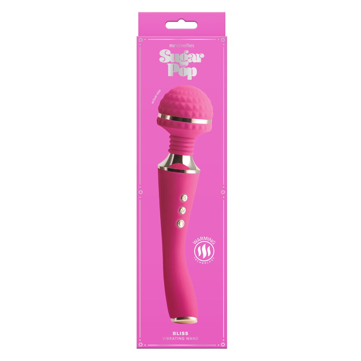 Dispozitiv de Masaj NS Novelties Sugar Pop Roz, 8, roseregalo.com