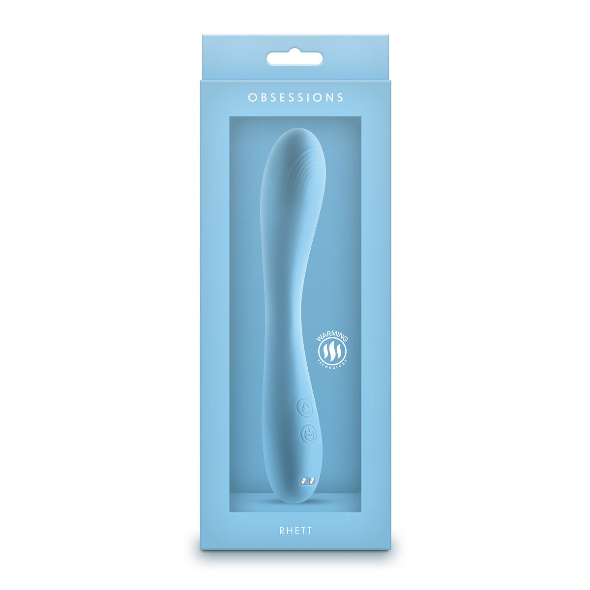 Vibrator NS Novelties Obsessions Albastru, 7, roseregalo.com
