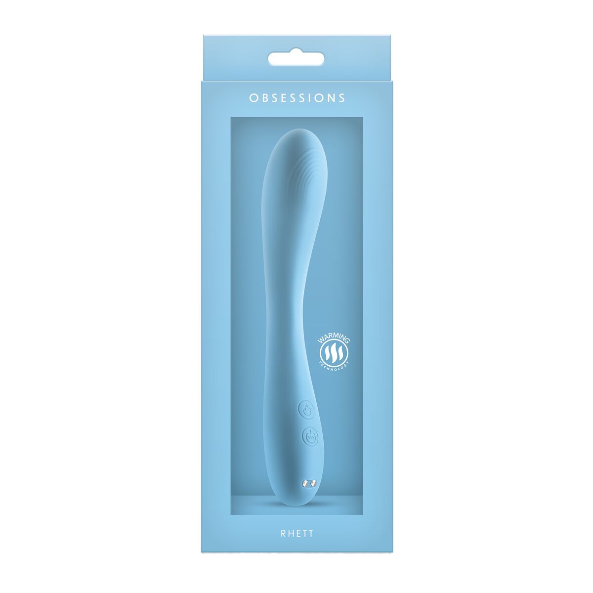 Vibrator NS Novelties Obsessions Albastru, 8, roseregalo.com