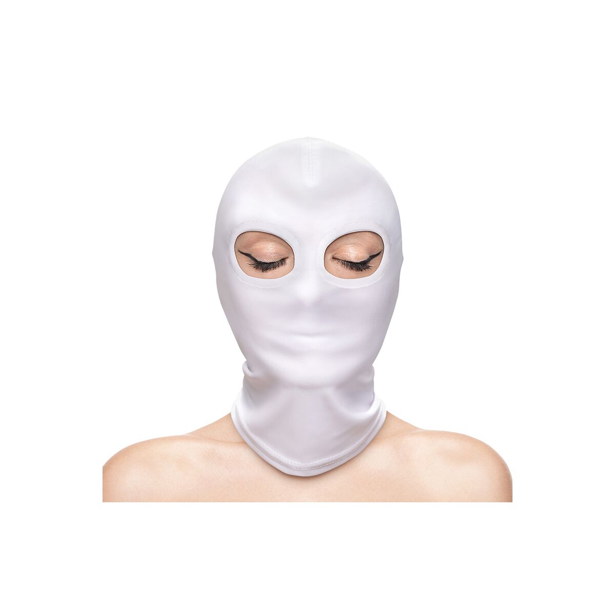 Mască NS Novelties Fetish &amp; Fashion Alb, 3, roseregalo.com